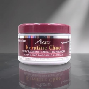 Inicio flora crema keratina chocolate 300g